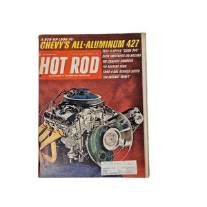 December 1968 HOT ROD Everybody's Automotive Magazine . back issues